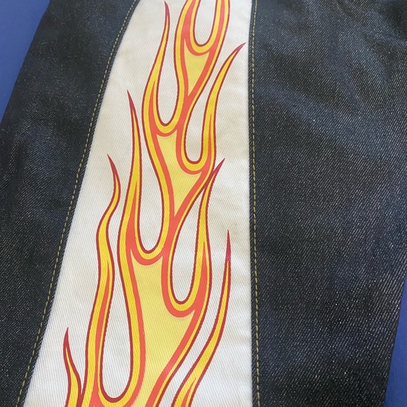 Evisu jeans with flame - Picture 4 of 7